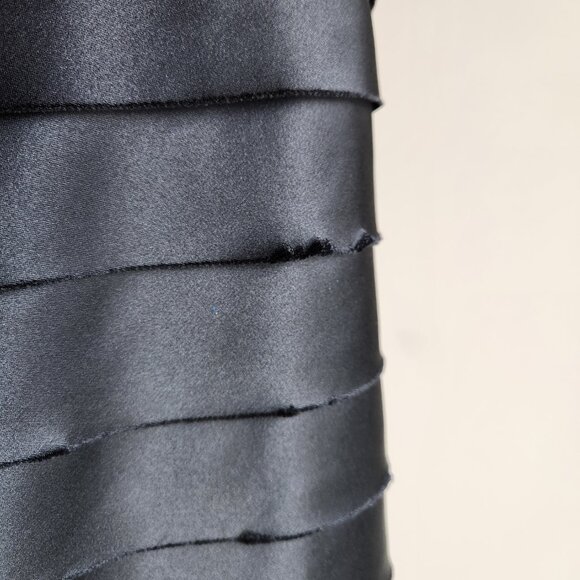 BCBGMaxAzria Black Halter Beaded Bandage Cocktail Dress Size 6 - Picture 7 of 9